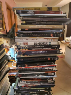 DVD collection used, 240 discs from store closing