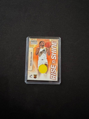 Isaiah Collier Rise 'n Shine Patch Rookie Card 2024-25 Panini NBA Hoops σαν καινούργιο
