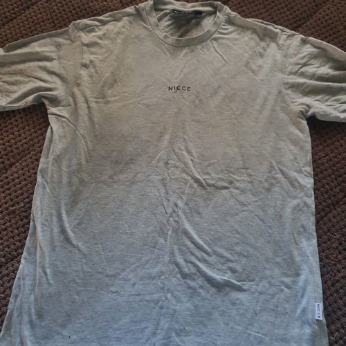 Nicce London ανδρικό t shirt γκρι μέγεθος M σαν καινούργιο