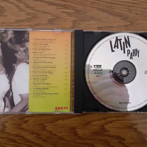 Latin Party music CD like new