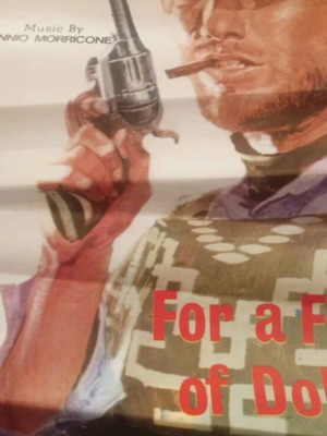 For a Fist Full of Dollars πόστερ ταινίας μεταχειρισμένο, 1 μέτρο x 70