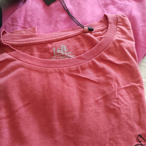 Loft T-shirt new, embroidered logo, sizes XS to Medium, various colors