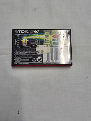 TDK D60 Cassette Tape IEC I/Type I High Output κασέτα ήχου σφραγισμένη καινούργια
