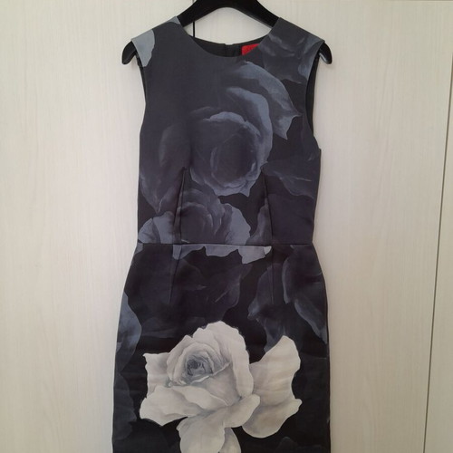 Lanvin midi dress like new, gray and blue
