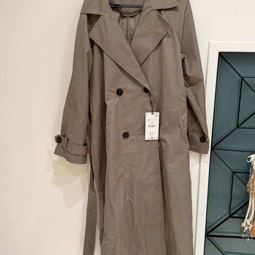 Zara trench coat beige, size M