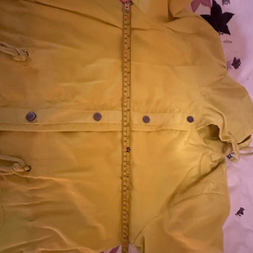 Sarah by Sarah Lawrence windbreaker like new, size 42, yellow
