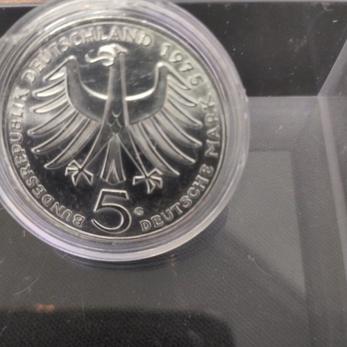 Germany 5 Mark Silver 0.625 New 1975