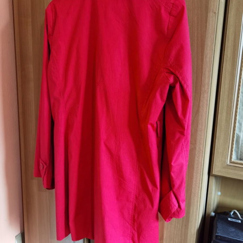 Women's stylish red coat Zero used, size XL 42
