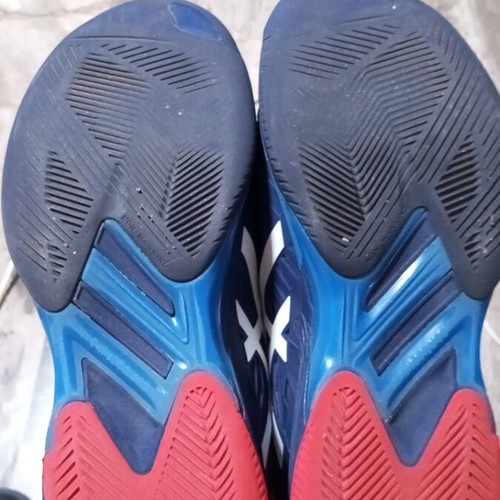 Asics Solution Speed FF 2 athletic shoes size 44.5 like new, blue