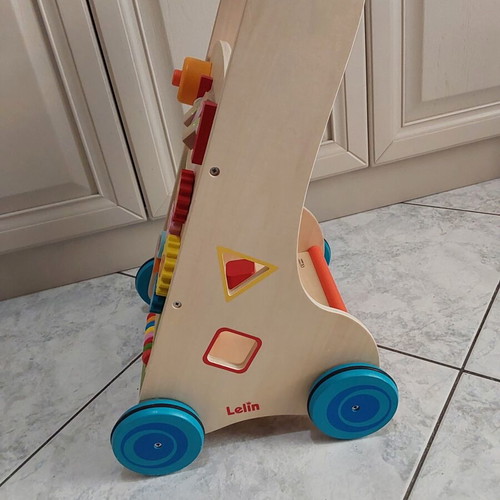 Lelin Wooden Activity Walker like new