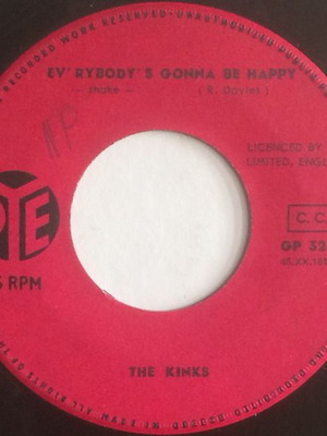 The Kinks Everybody Gonna Be Happy vinyl record used