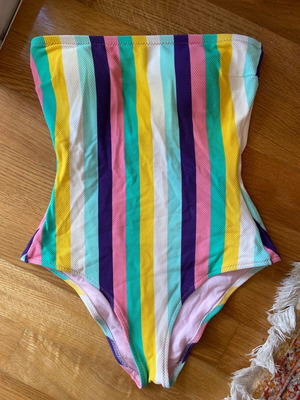 Strapless swimsuit Stefania Frangista new, size S