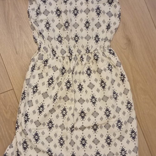 Pimkie dress XS 34 like new, beige and blue