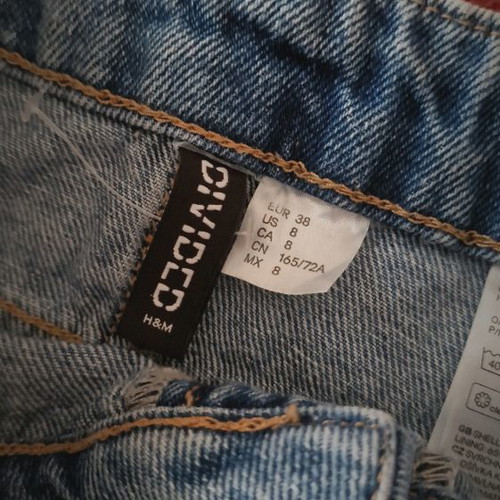 Denim skirt medium with perfect fit, flawless