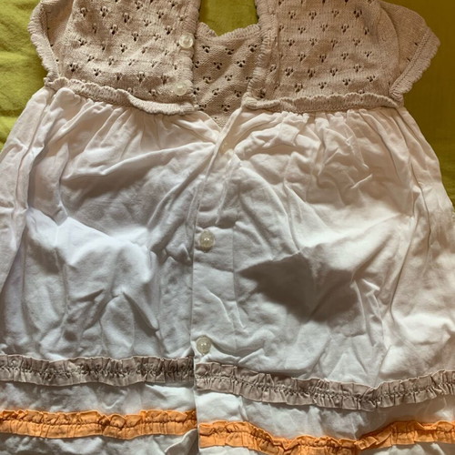 Summer dresses used for 1-year-old girl, pack of 3 pieces