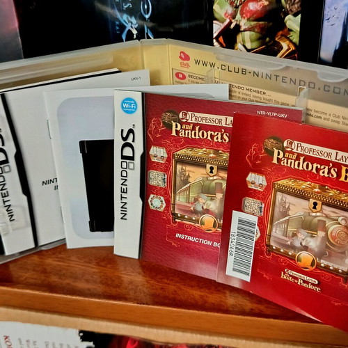 Professor Layton and Pandora's Box Nintendo DS game like new, English version