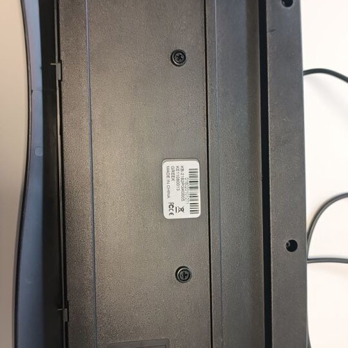 Turbo X keyboard used, black