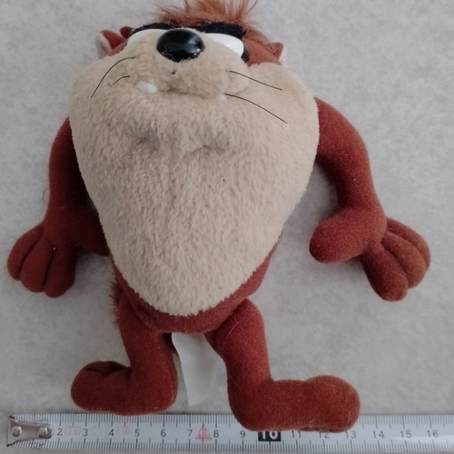 Taz Tasmanian Devil plush toy 15cm used