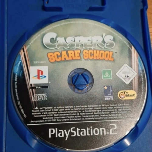 Casper Scare School PS2 game