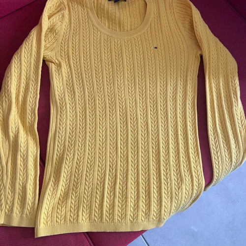 Tommy Hilfiger cotton blouse yellow size XS like new