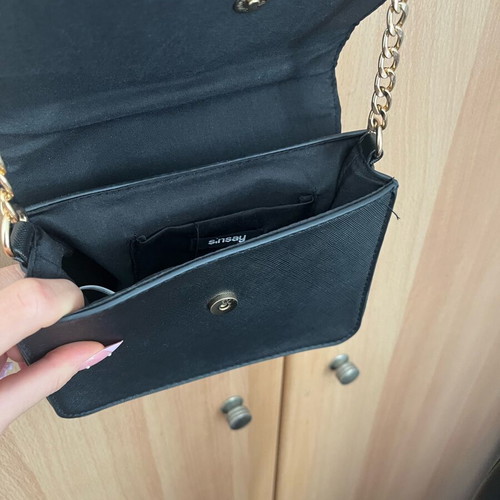 Sinsay shoulder bag black like new