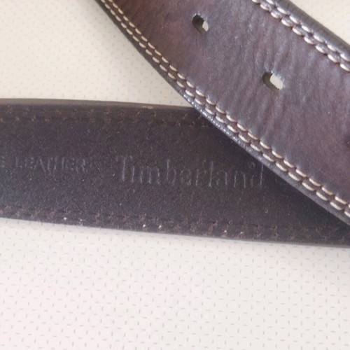 Timberland belt used, brown, length 1.25 m
