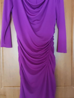 DKNY dress purple like new, size M