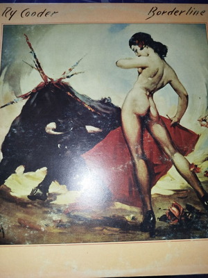 Ry Cooder Borderline vinyl LP album 1980, original Greek edition