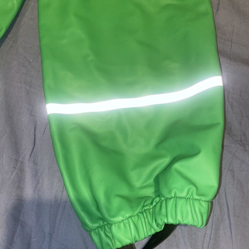 Lego Wear waterproof rain overalls, green