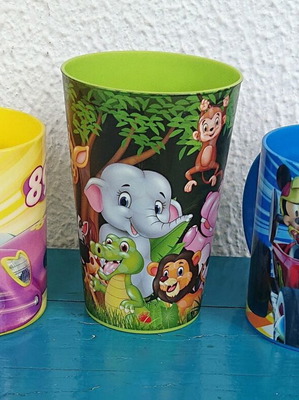Children's plastic Disney Junior mugs and cups new, pack