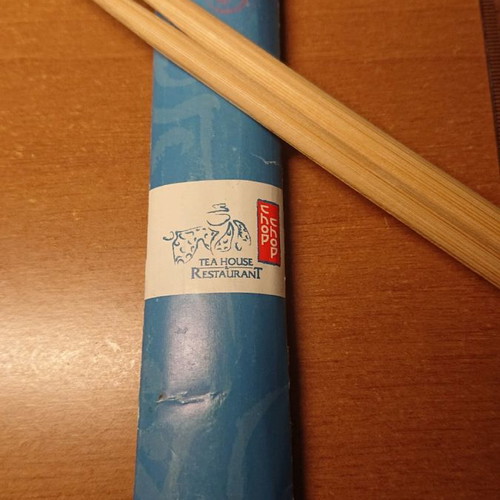 Chopsticks set new, two pieces from authentic Chinese restaurants