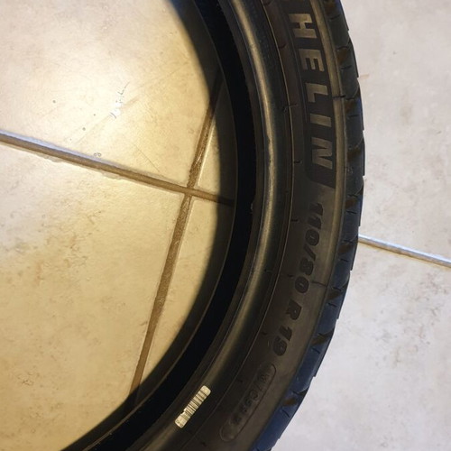 Michelin Anakee Adventure Tires for BMW motorcycle like new