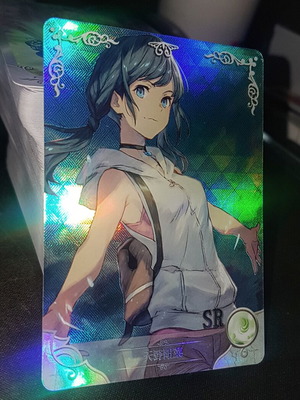 Holo Card Hina Amano from Weathering with You anime like new