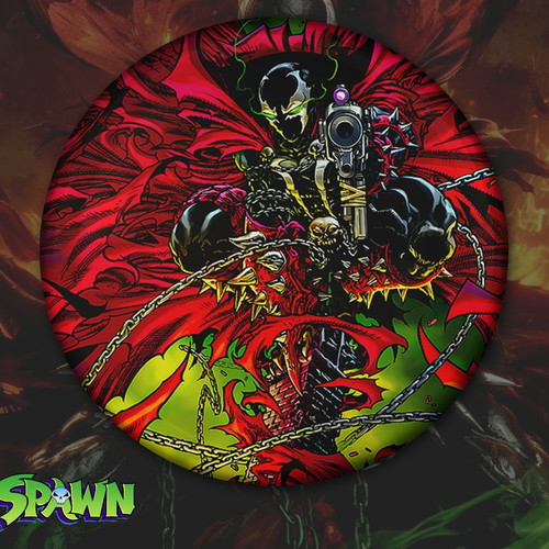 Spawn pin set of 7 different 3 cm badges new