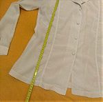  Benetton λευκό πουκάμισο, σατέν, medium