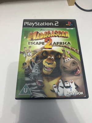 PlayStation 2 game Madagascar Escape 2 Africa like new with manual