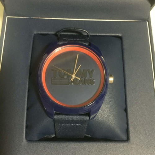 Tommy Hilfiger watch new, men's, blue