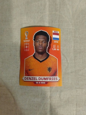 Panini stickers FIFA World Cup Qatar 2022, αριθμός NED7, καινούργια, 2 τεμάχια