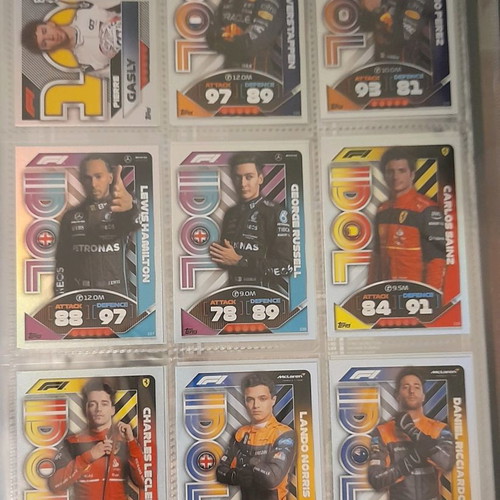 Topps Turbo Attax 2022 album with full card set and limited edition