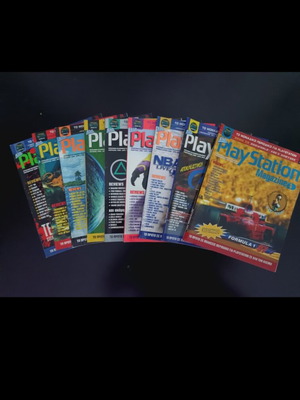 Playstation Magazine μεταχειρισμένα, συλλεκτικό πακέτο 9 τεύχη 1997-1998