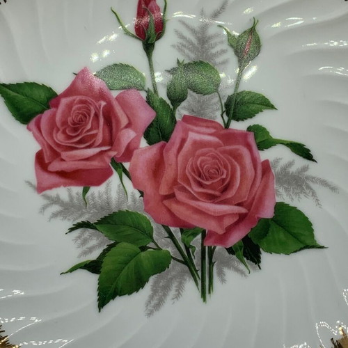 Mitterteich Bavaria porcelain collectible plate like new