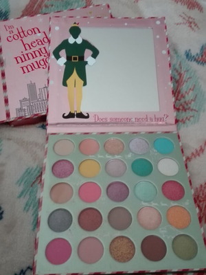 Make up Revolution Ninnie Miggins palette like new with matte and shimmer shadows