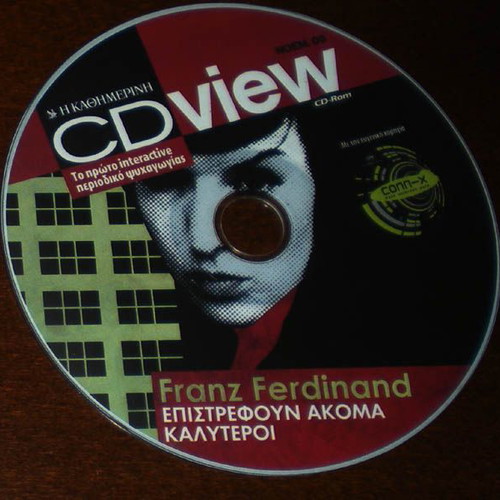 CDVIEW Magazine CD-ROM used, November 2005, Franz Ferdinand feature