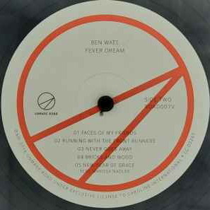 Ben Watt Fever Dream vinyl record used