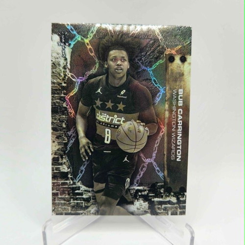 Topps Cactus Jack Basketball Bub Carrington Refractor card