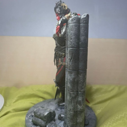 Άγαλμα Karlach ρητίνης 3D εκτυπωμένο από Baldur's Gate 3 καινούργιο