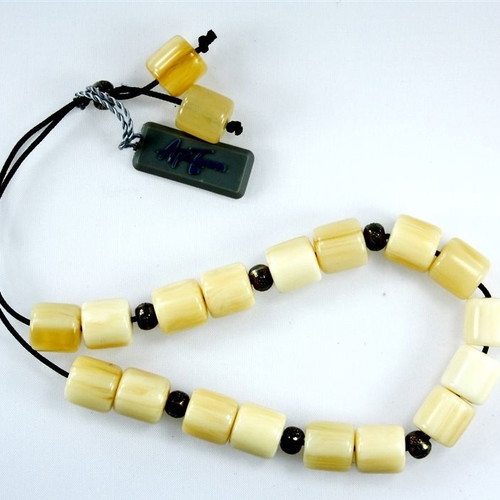 Worry beads new from natural materials, collectible, handmade Indico Jewells