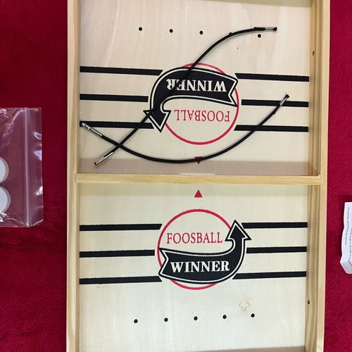 Board game with pucks, new