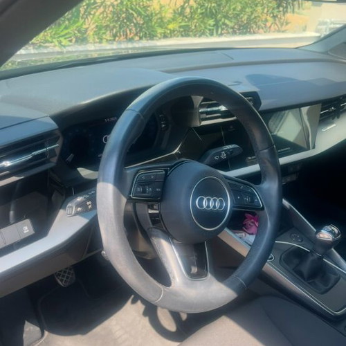 Audi A3 2022 like new, petrol, black coupe sport