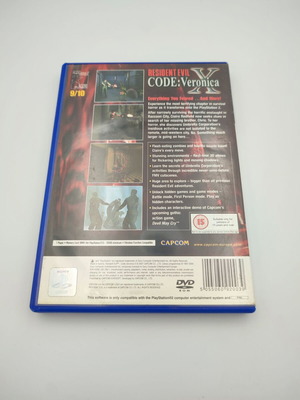 Resident Evil Code Veronica PlayStation 2 PS2 like new